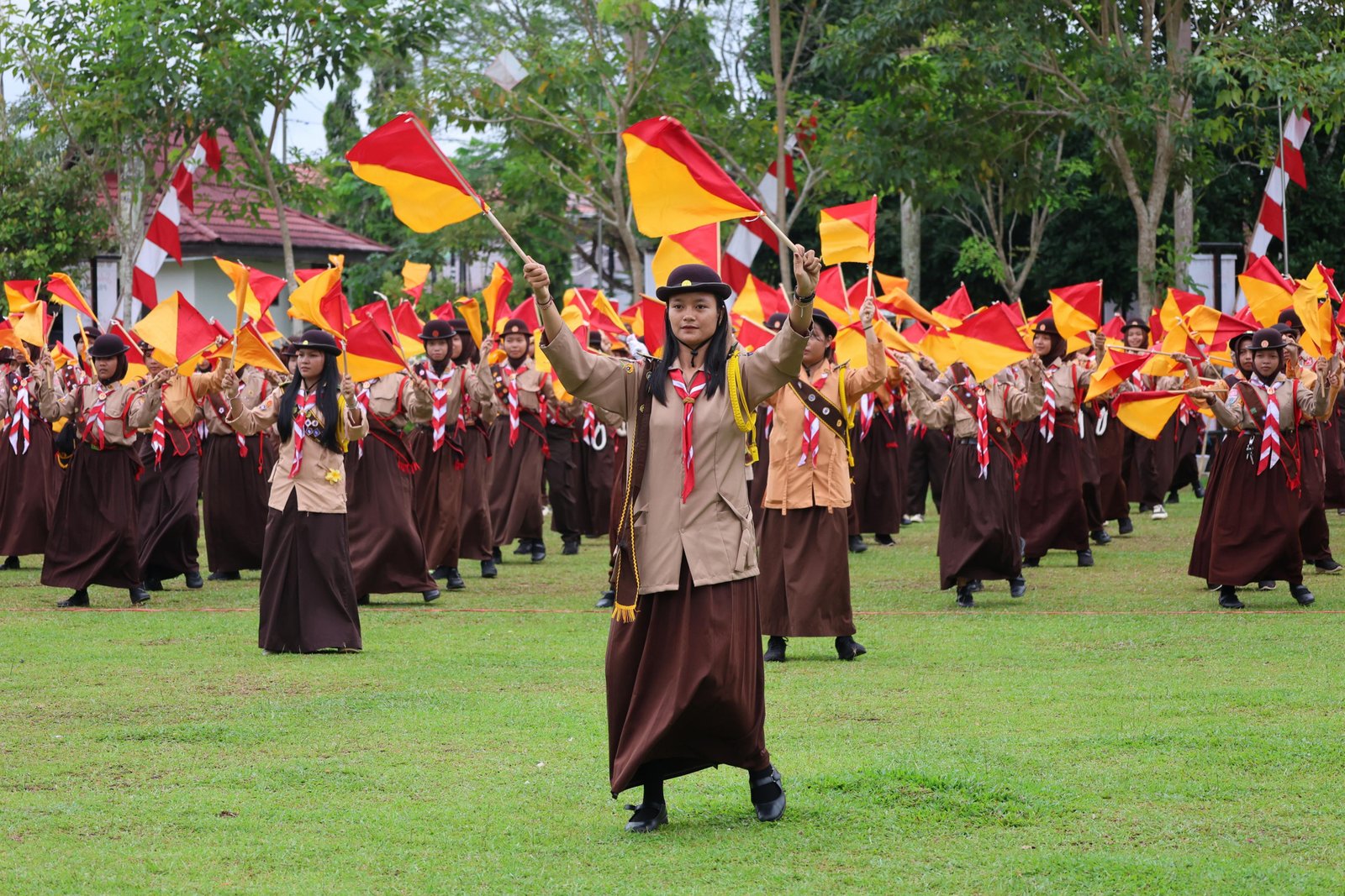 Tari Semaphore oleh Pramuka Garuda Kwarcab Tabalong
